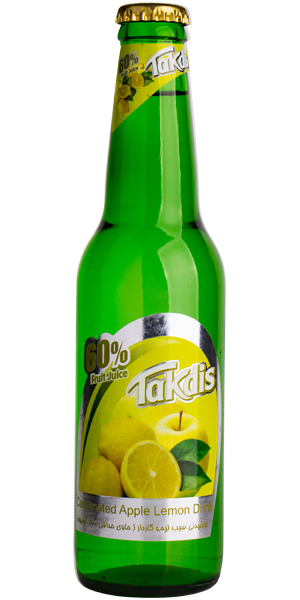 آبمیوه گازدار سیب لیمو | نوشیدنی‌های گازدار